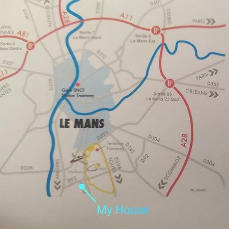 Chambres Le Mans 24 Heures 阿纳齐 外观 照片